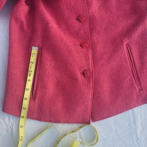 J. H. Collectibles Wool Blend Jacket Pink Women's size Medium - Picture 12 of 15